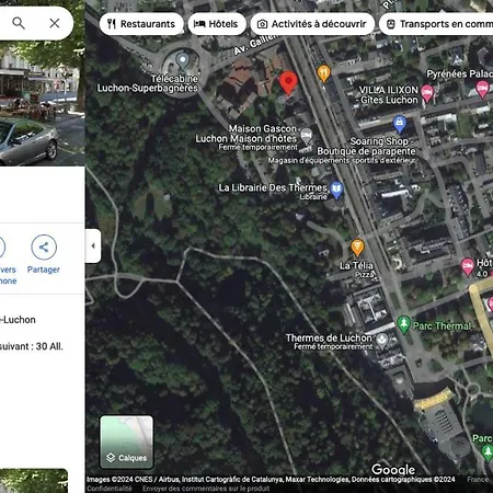 Luchon Au Centre Des Allee D'etigny Bagneres-de-Luchon